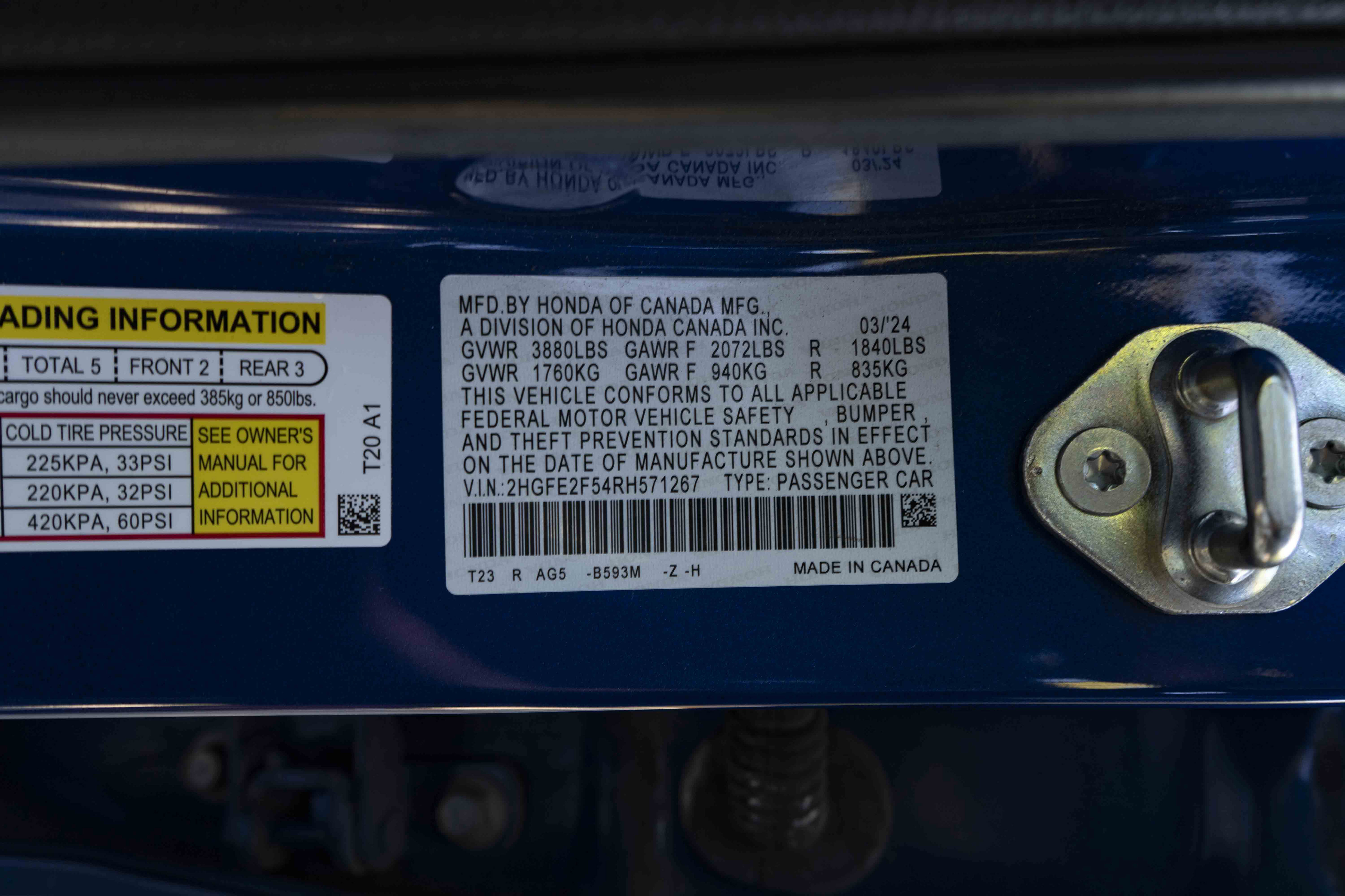 Used 2024 Honda Civic Sport image 42