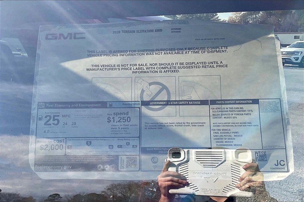 New 2026 GMC Terrain Elevation w/ Black Edition image 14