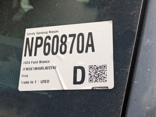 Used 2024 Ford Bronco Black Diamond image 7