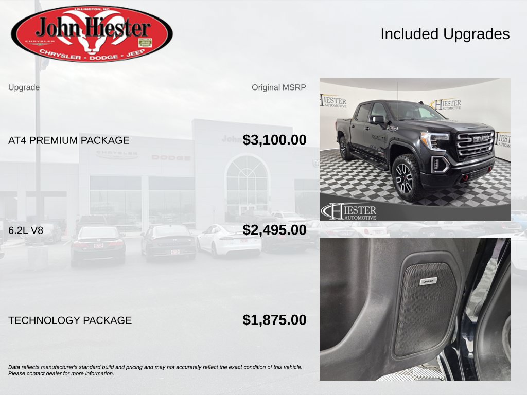 Used 2019 GMC Sierra 1500 AT4 w/ AT4 Premium Package AWD/4WD image 3