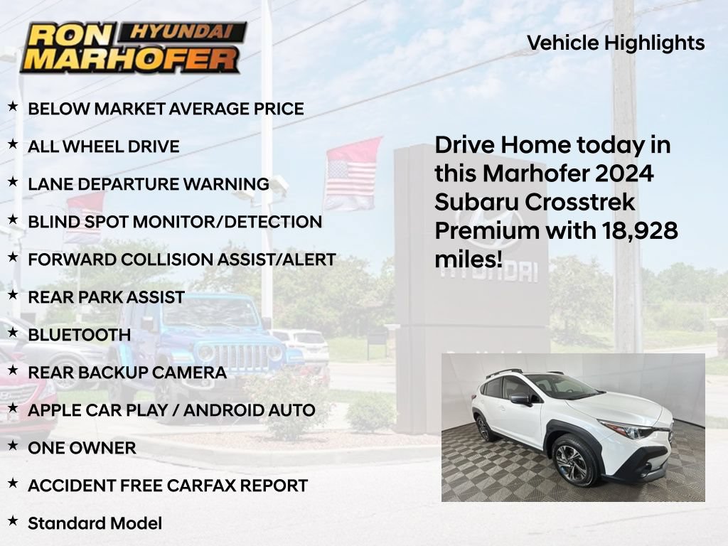 Used 2024 Subaru Crosstrek 2.0i Premium AWD/4WD image 15