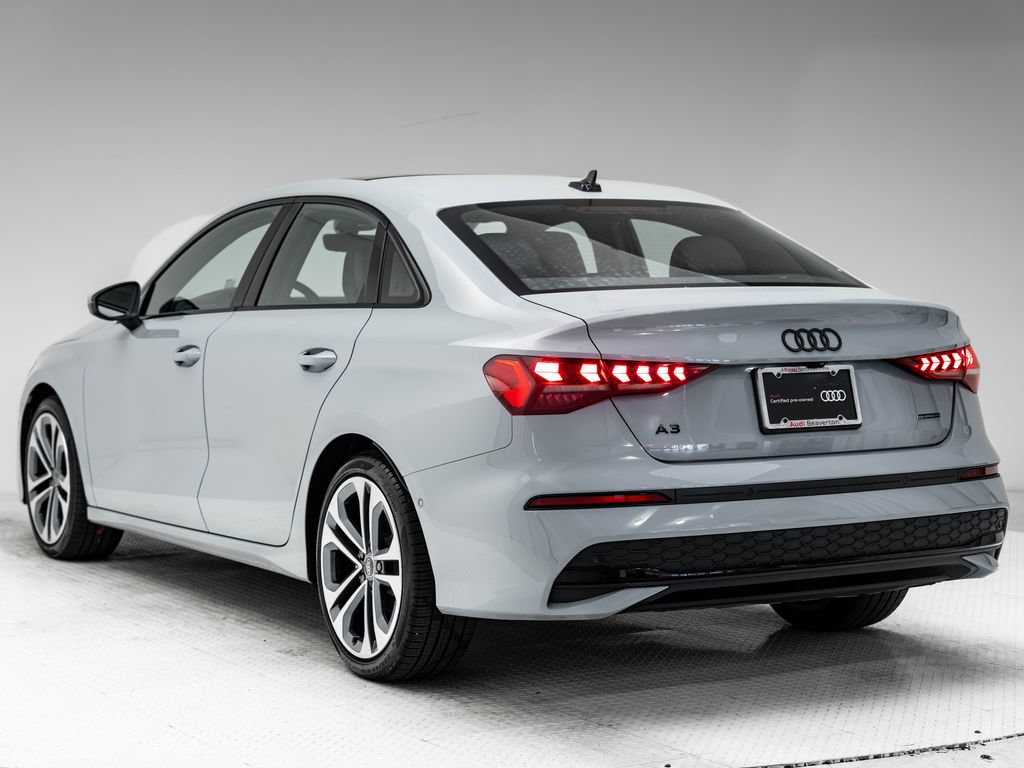 Certified 2025 Audi A3 2.0T Premium Plus w/ Premium Plus Package AWD/4WD image 3