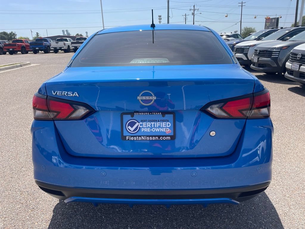 Certified 2024 Nissan Versa S w/ Trunk Package FWD image 6
