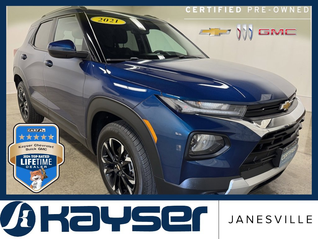 Certified 2021 Chevrolet TrailBlazer LT w/ Driver Confidence Package