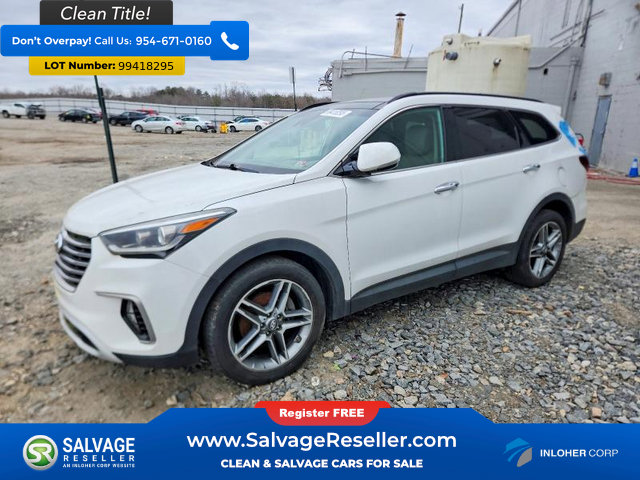Used 2017 Hyundai Santa Fe FWD w/ SE Ultimate Tech Package 03 image 1