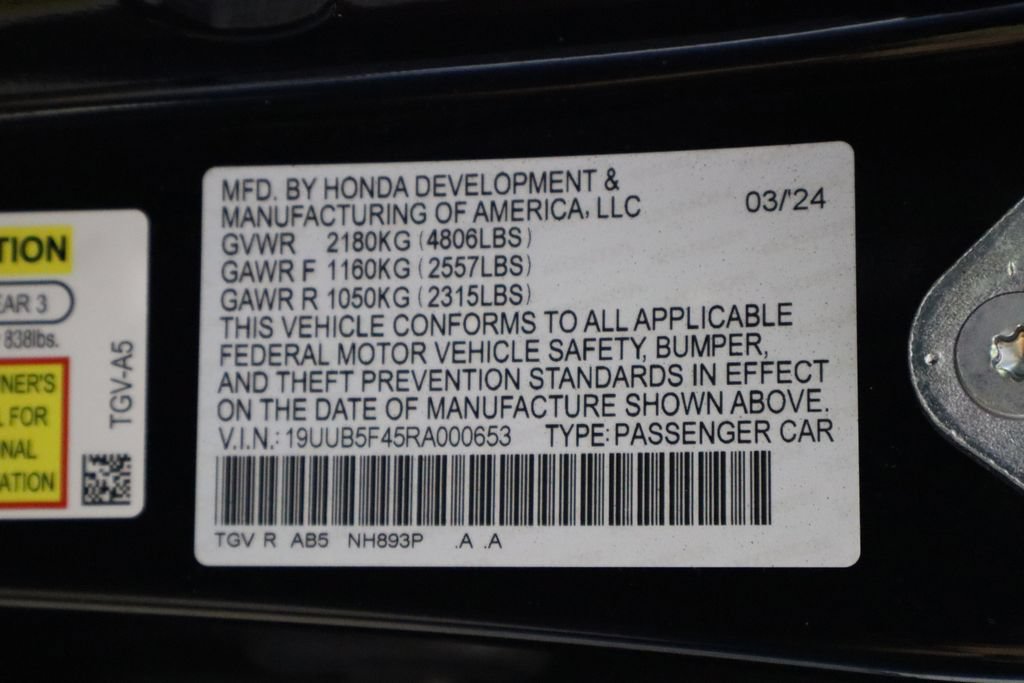 Used 2024 Acura TLX w/ Technology Package FWD image 38