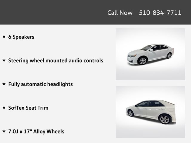 Used 2014 Toyota Camry SE FWD image 4