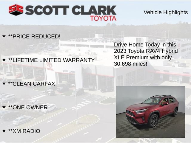 Used 2023 Toyota RAV4 XLE Premium AWD/4WD image 12