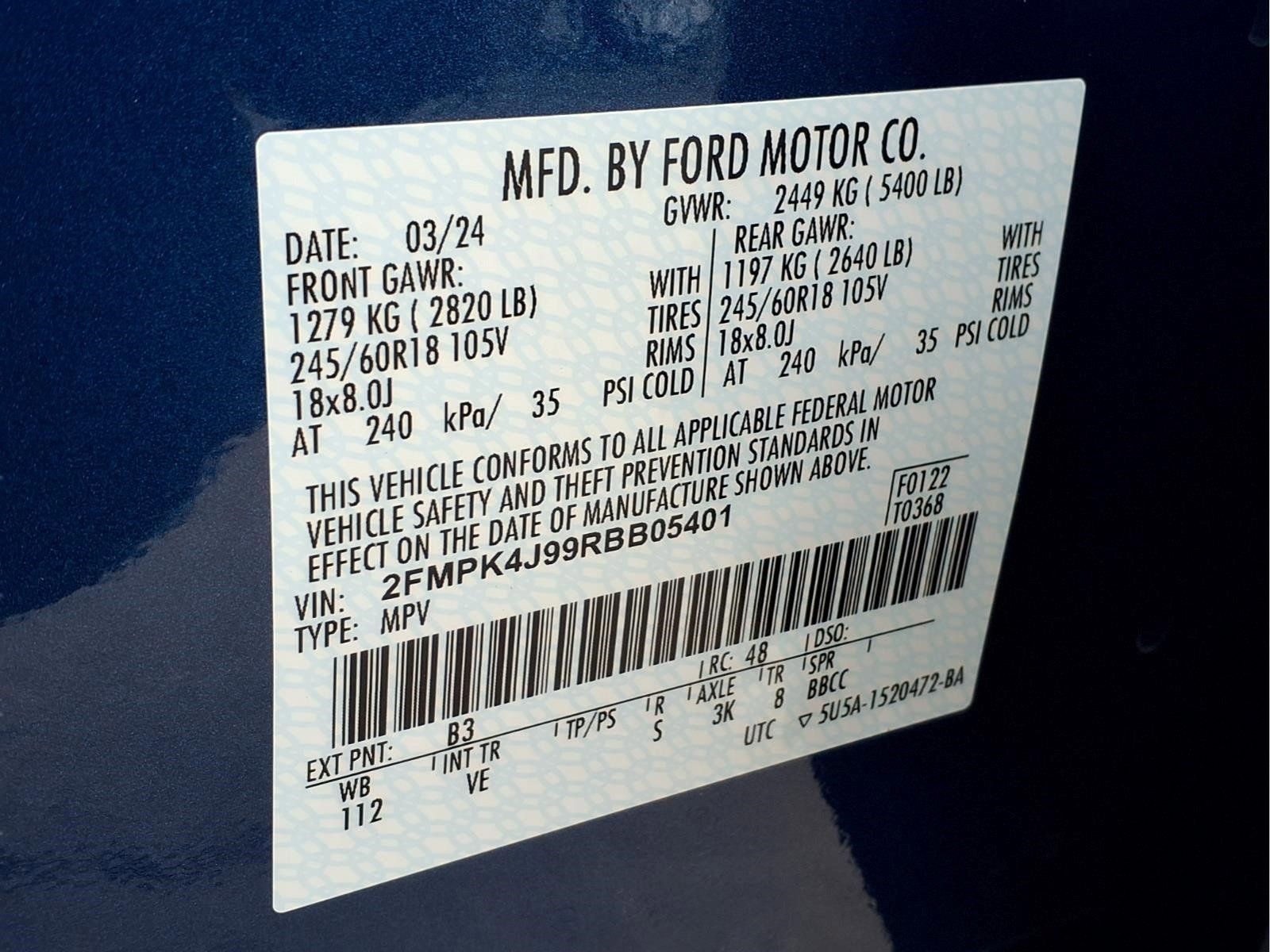 Used 2024 Ford Edge SEL w/ Convenience Package AWD/4WD image 23