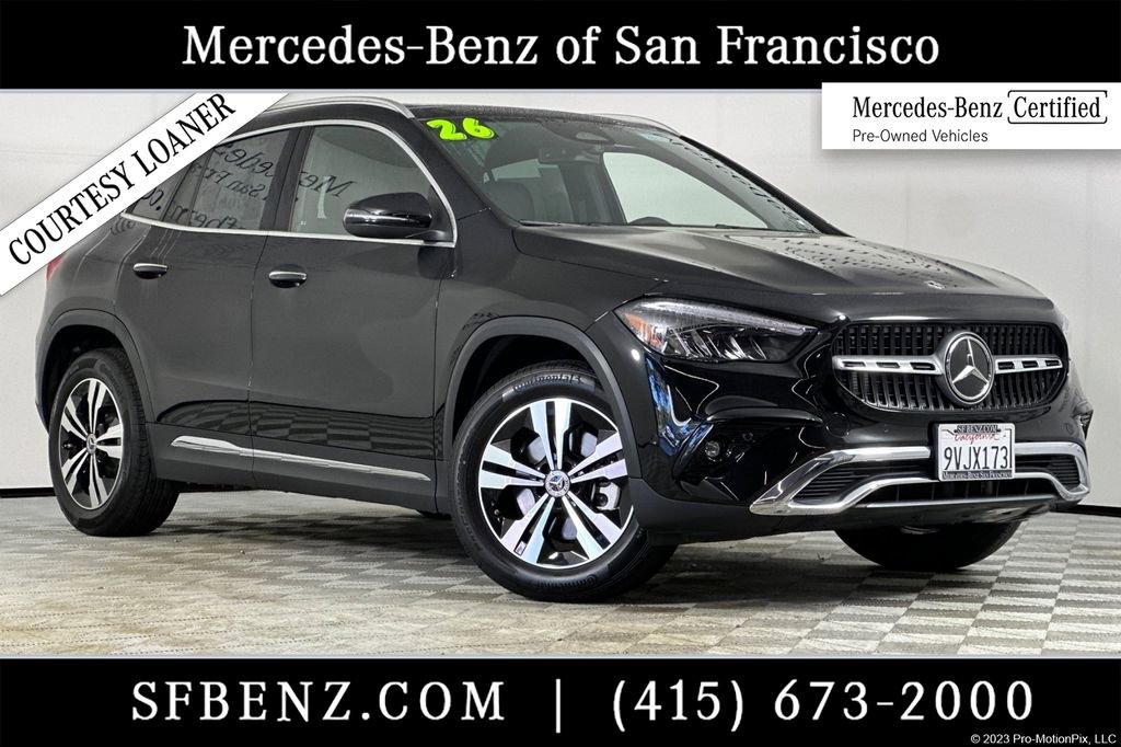 Certified 2026 Mercedes-Benz GLA 250