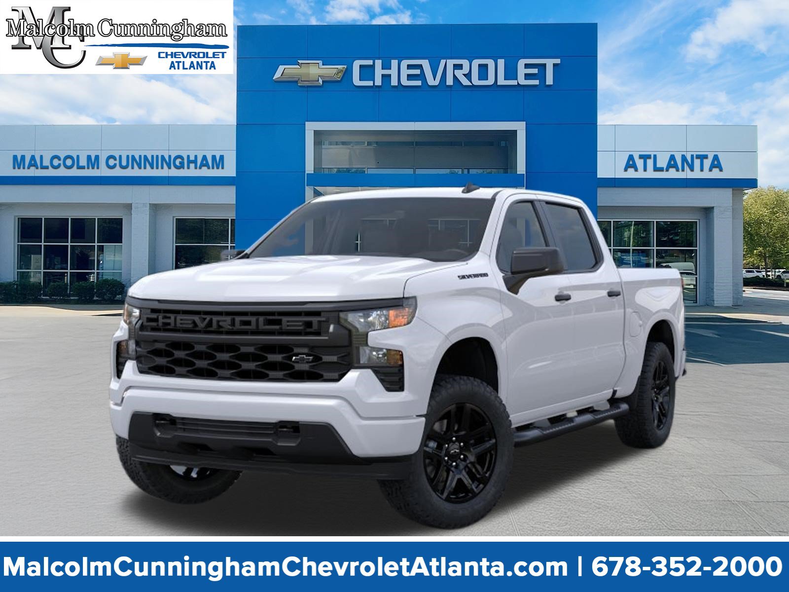 New 2026 Chevrolet Silverado 1500 Custom w/ Turbomax Blackout Package