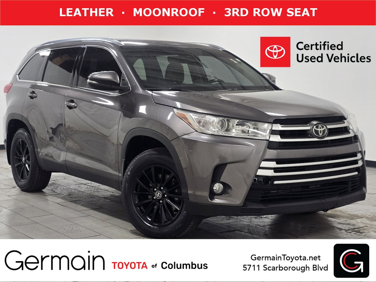 Certified 2019 Toyota Highlander XLE image 1