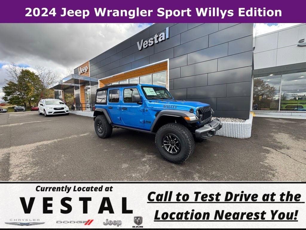 New 2024 Jeep Wrangler Willys