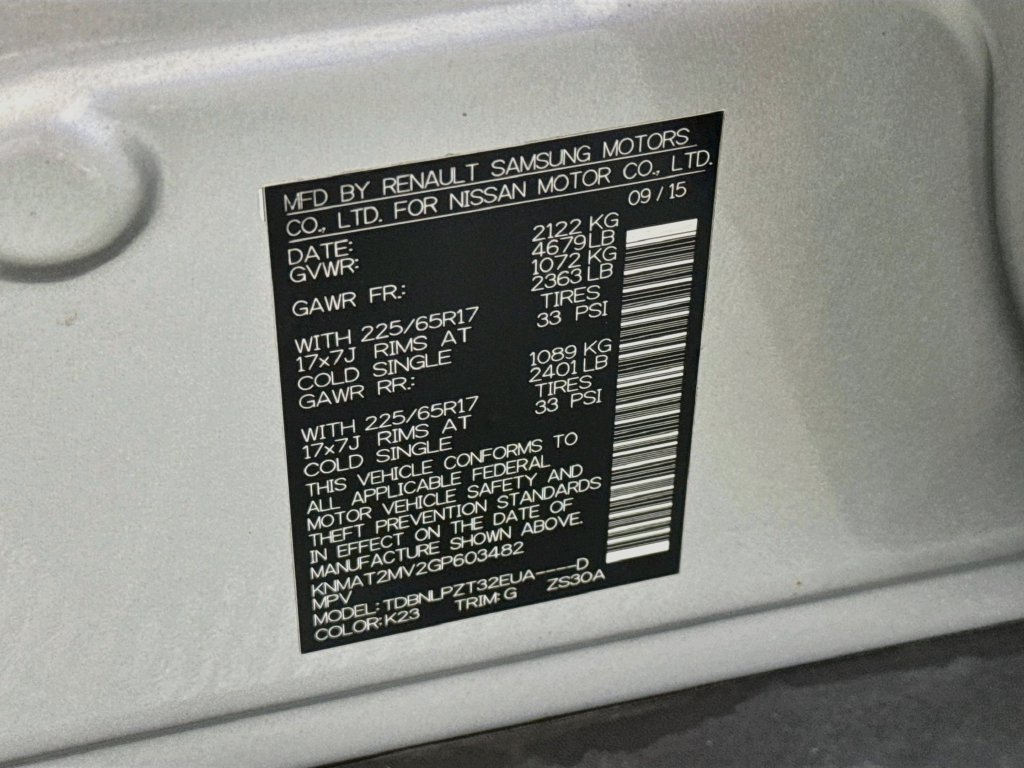 Used 2016 Nissan Rogue S AWD/4WD image 26