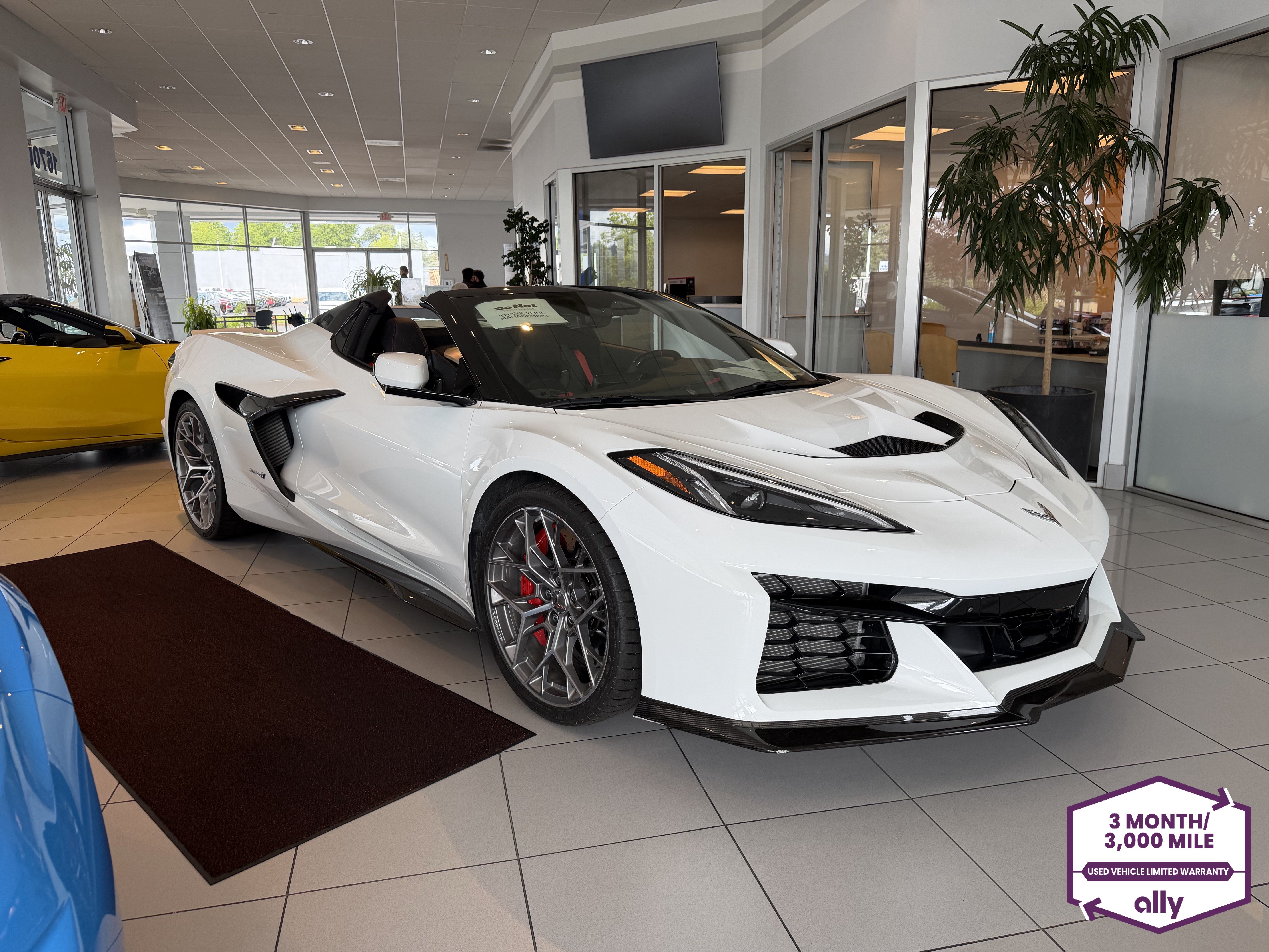 Used 2025 Chevrolet Corvette ZR1 w/ Chrome Exterior Badge Package RWD image 7