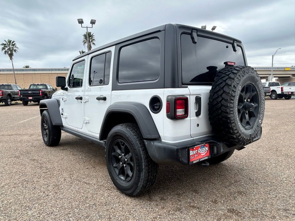 Used 2020 Jeep Wrangler Unlimited Sport AWD/4WD image 4