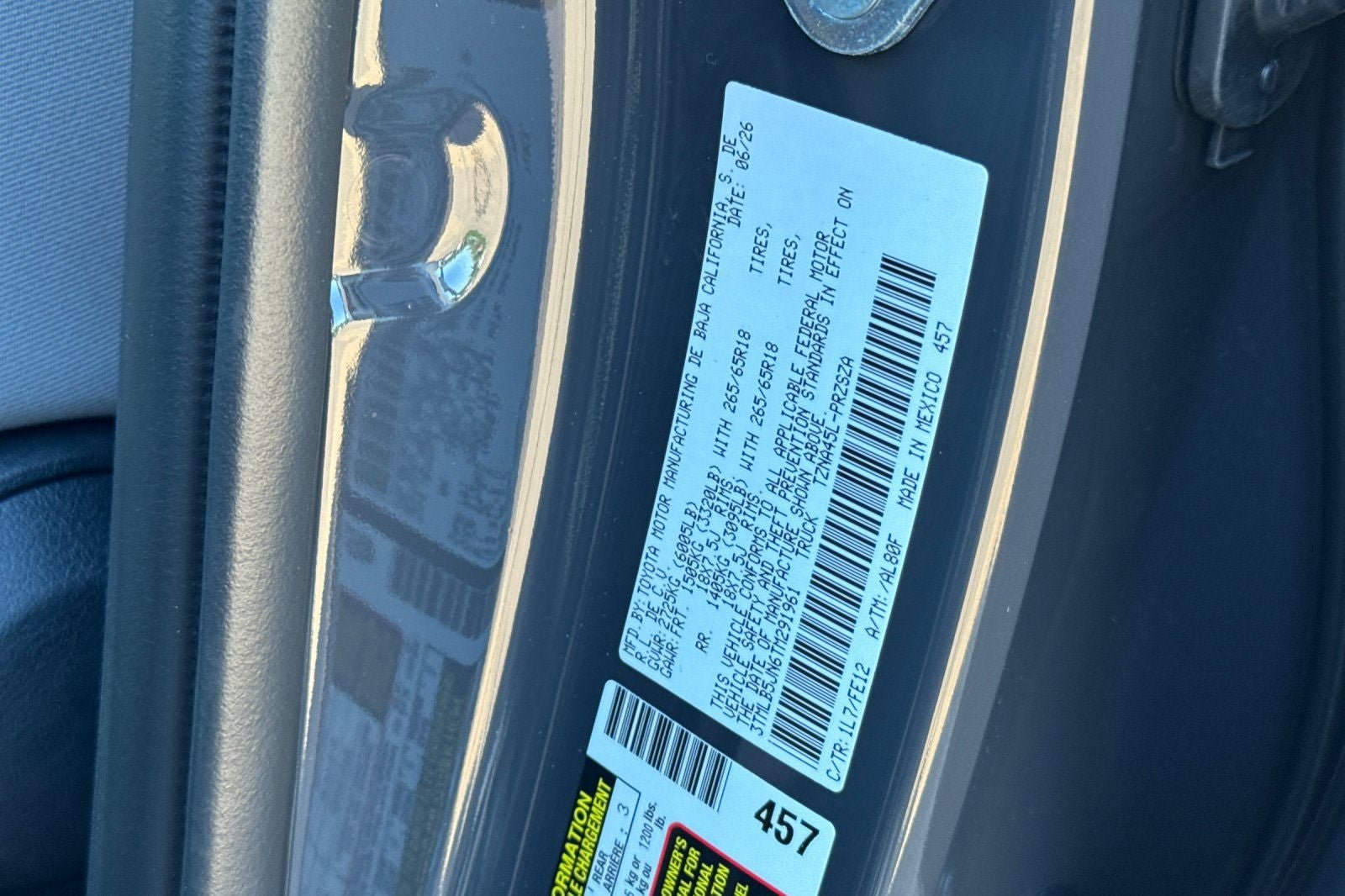New 2026 Toyota Tacoma TRD Sport AWD/4WD image 34