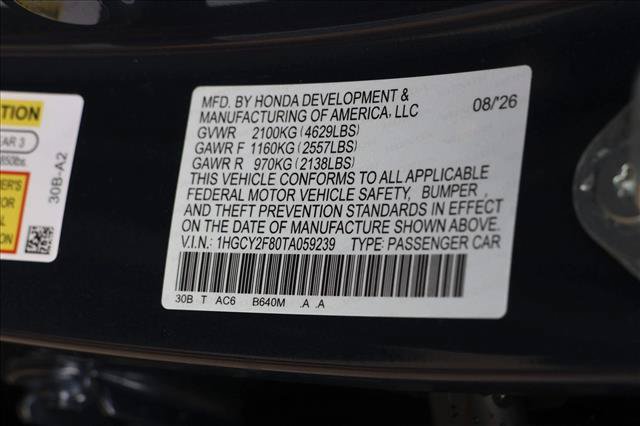 New 2026 Honda Accord Touring image 25