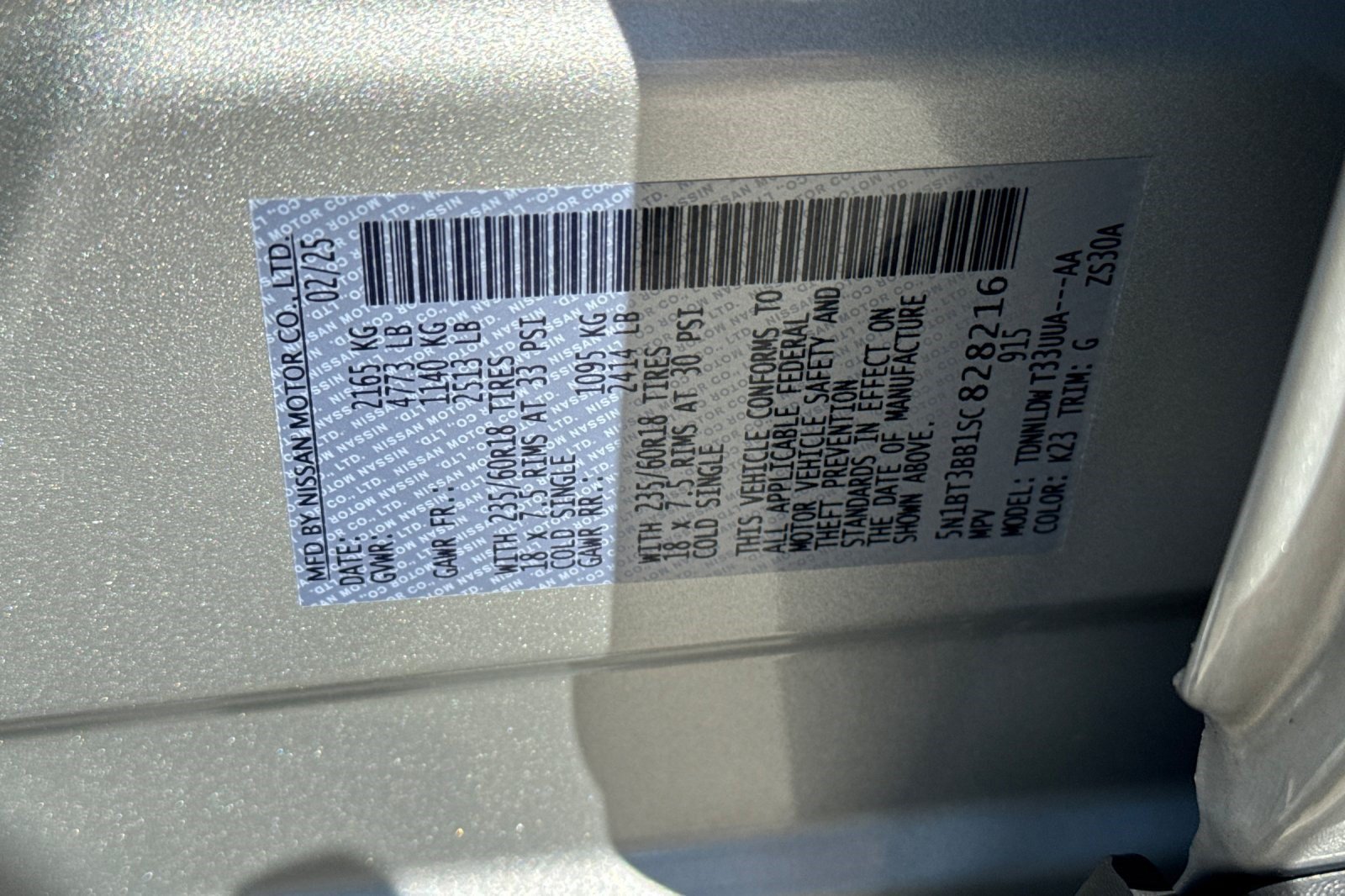 Used 2025 Nissan Rogue SV AWD/4WD image 29