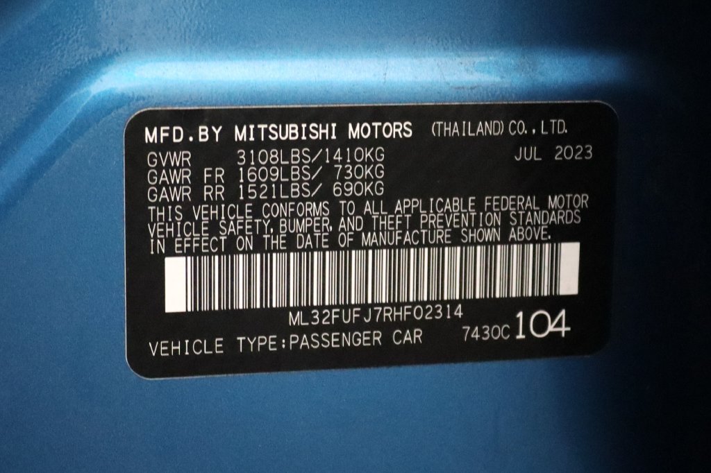 Used 2024 Mitsubishi Mirage G4 ES FWD image 29