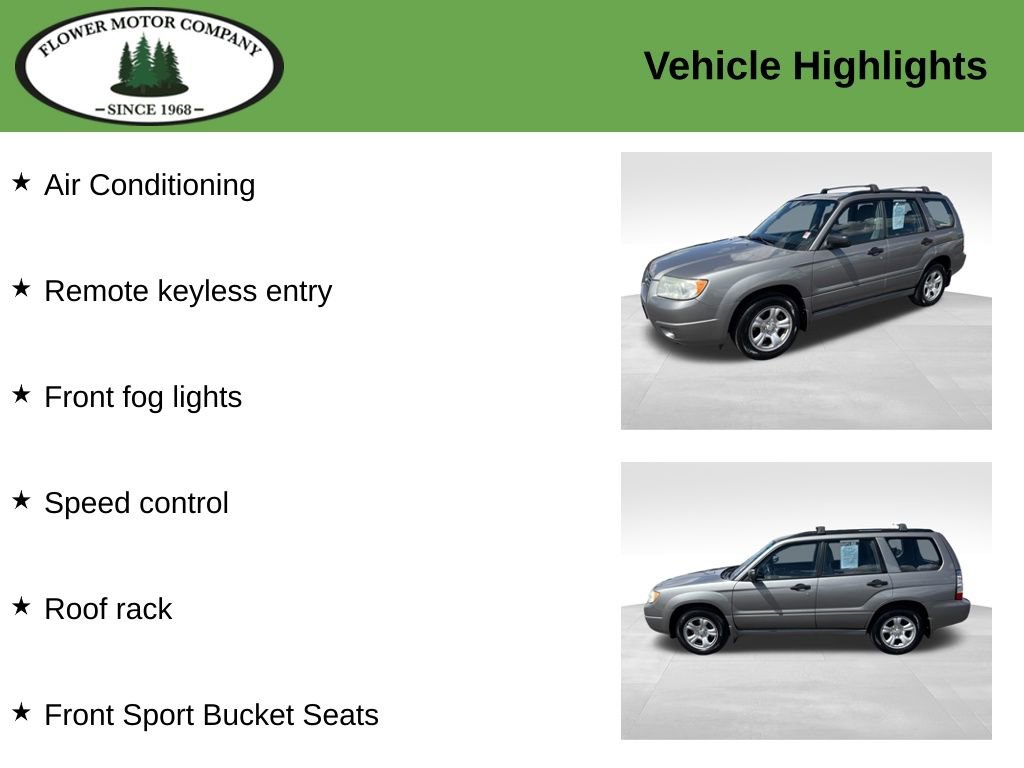 Used 2006 Subaru Forester 2.5X video 2