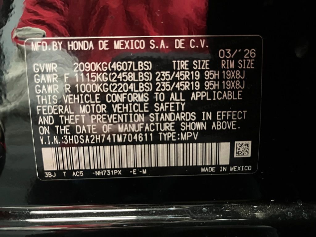 New 2026 Acura ADX A-Spec AWD/4WD image 24