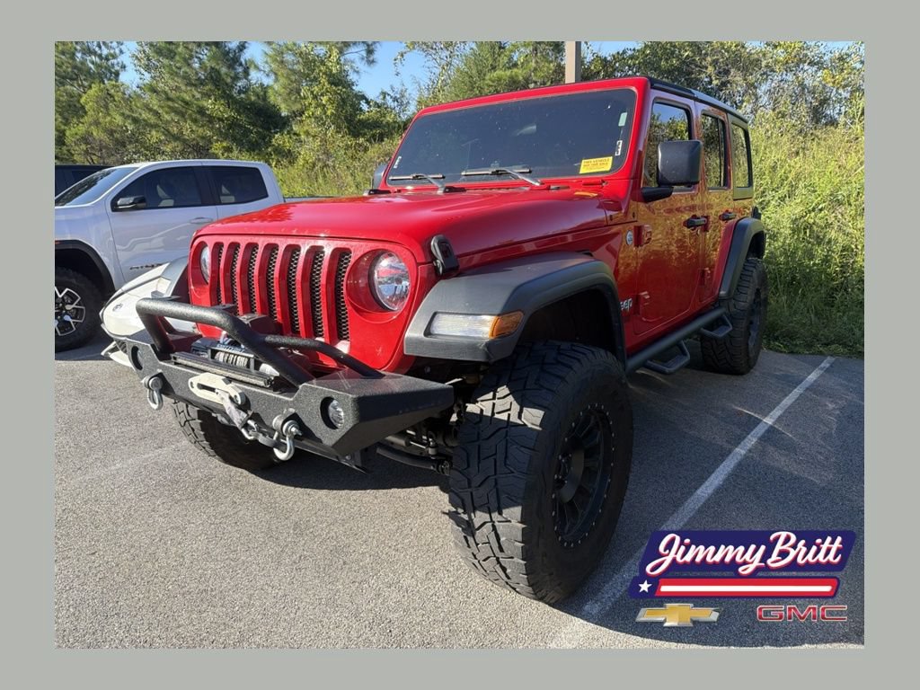 Used 2019 Jeep Wrangler Unlimited Sport S AWD/4WD image 1