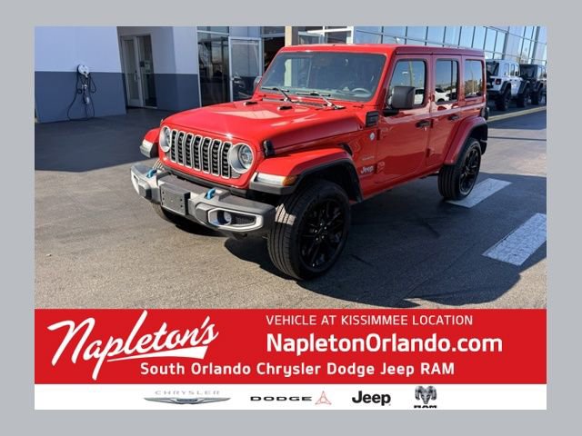 Used 2024 Jeep Wrangler Unlimited Sahara image 1