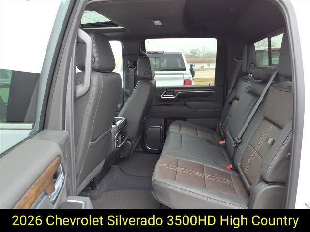 New 2026 Chevrolet Silverado 3500 High Country w/ High Country Premium Package AWD/4WD image 13