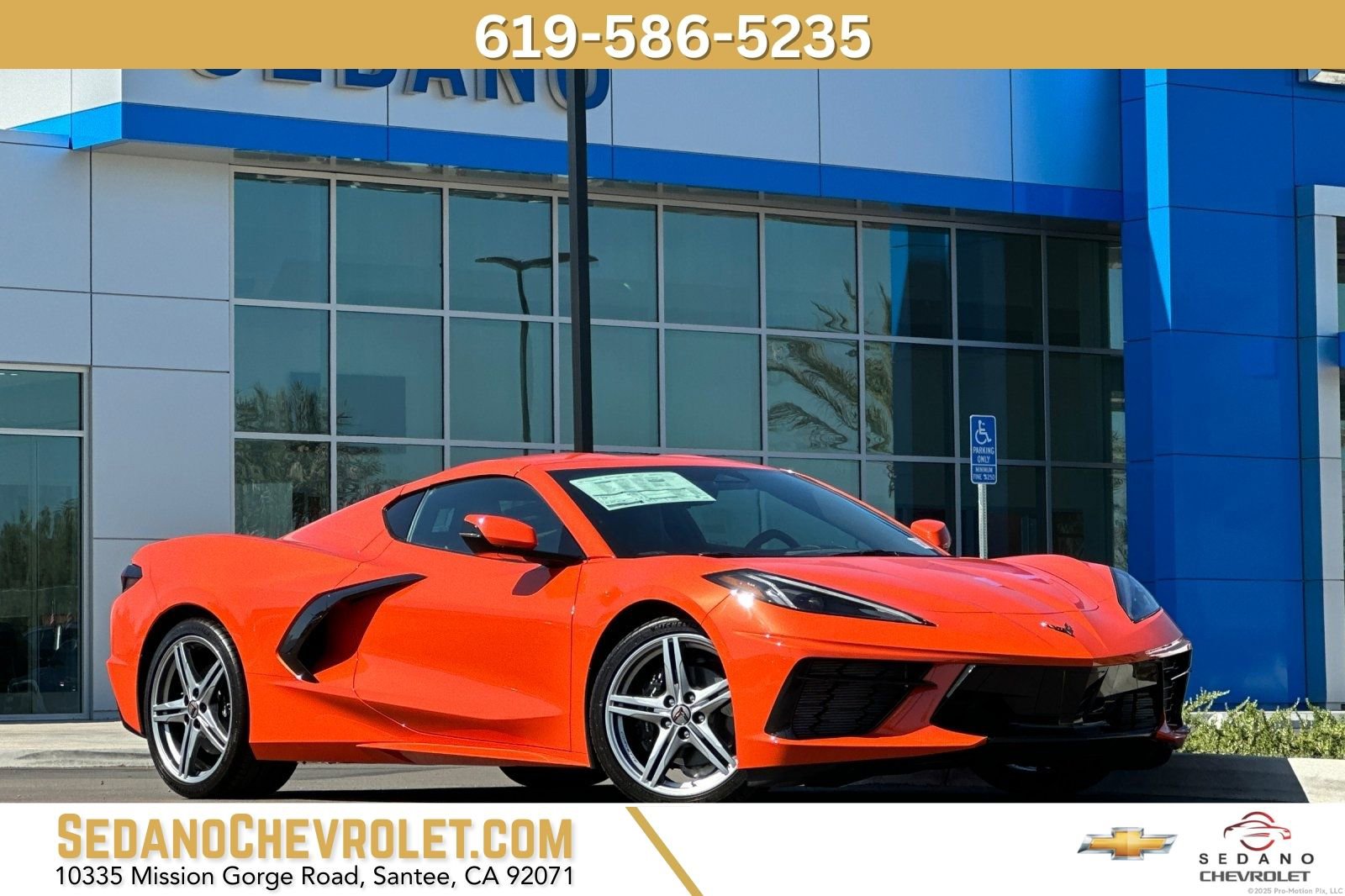New 2026 Chevrolet Corvette Stingray Coupe w/ 1LT RWD image 1
