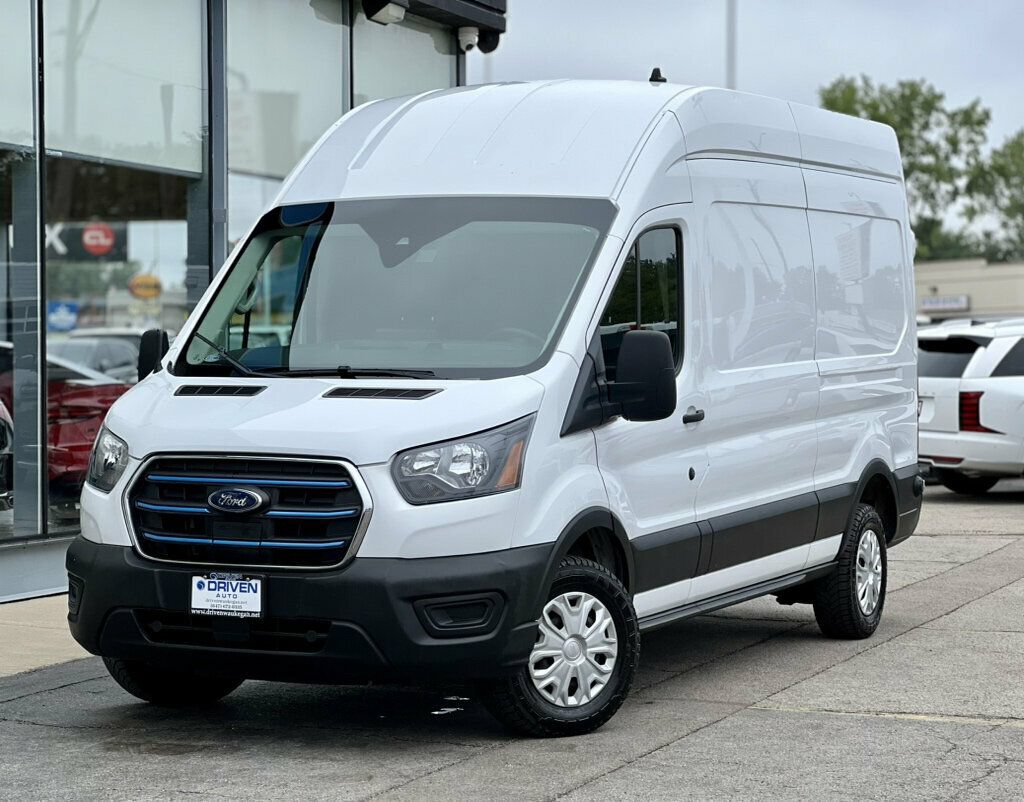 Used 2023 Ford E-Transit 148 High Roof w/ Load Area Protection Package RWD image 27