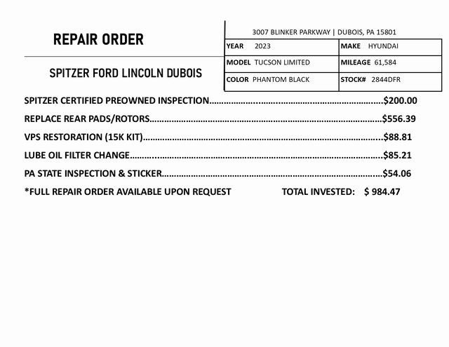 Used 2023 Hyundai Tucson Limited image 4