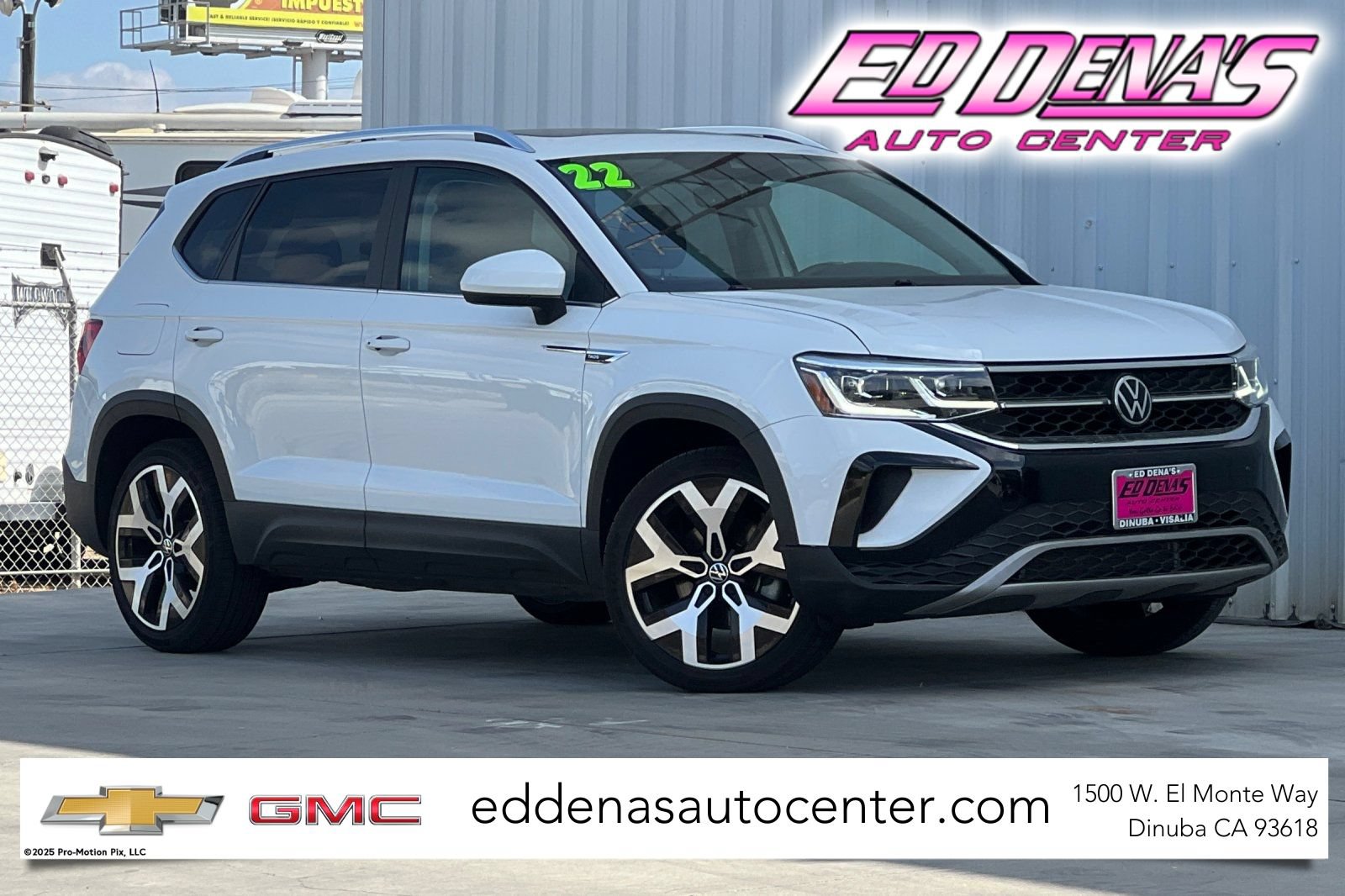 Used 2022 Volkswagen Taos SEL w/ Panoramic Sunroof Package AWD/4WD image 1