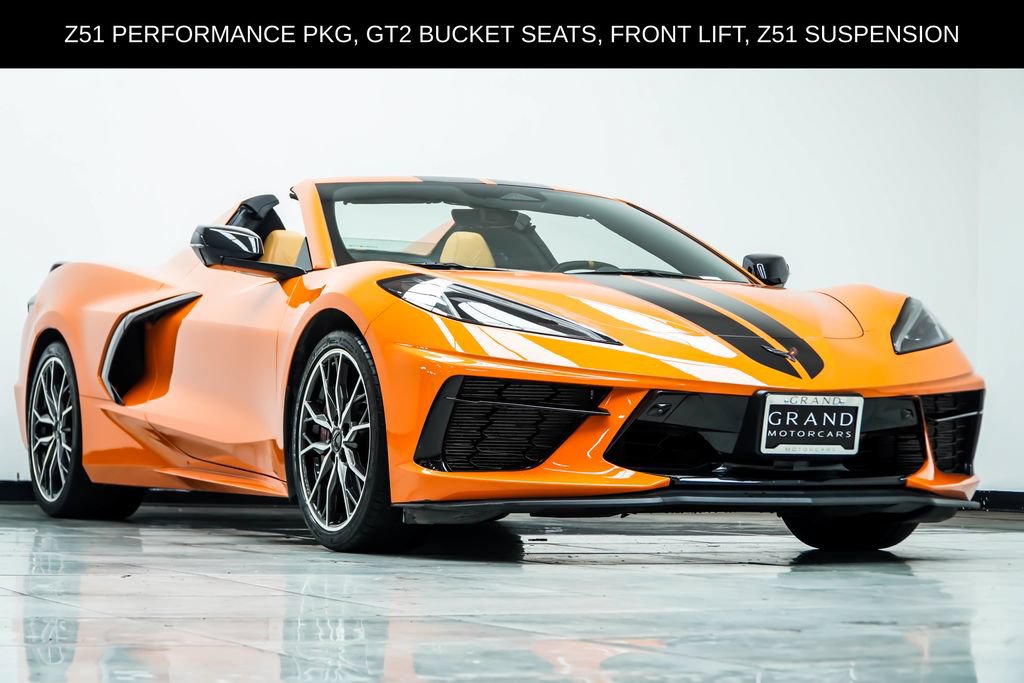 Used 2024 Chevrolet Corvette Stingray Preferred Conv w/ Z51 Performance Package RWD image 4
