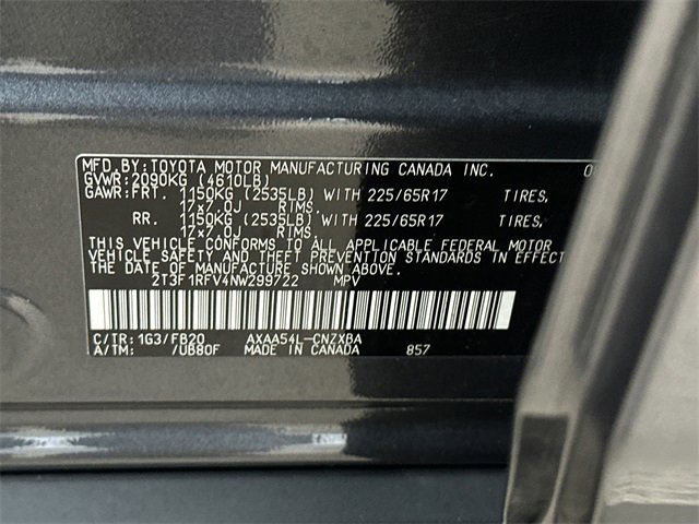 Certified 2022 Toyota RAV4 LE image 25