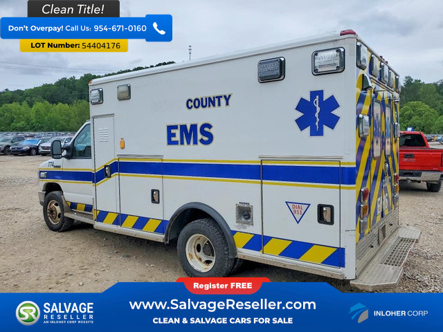 Used 2018 Ford E-350 and Econoline 350 Super Duty w/ Ambulance Prep Package RWD image 3