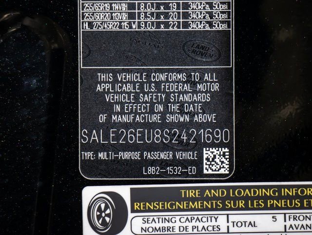 Certified 2025 Land Rover Defender 90 X-Dynamic SE image 23