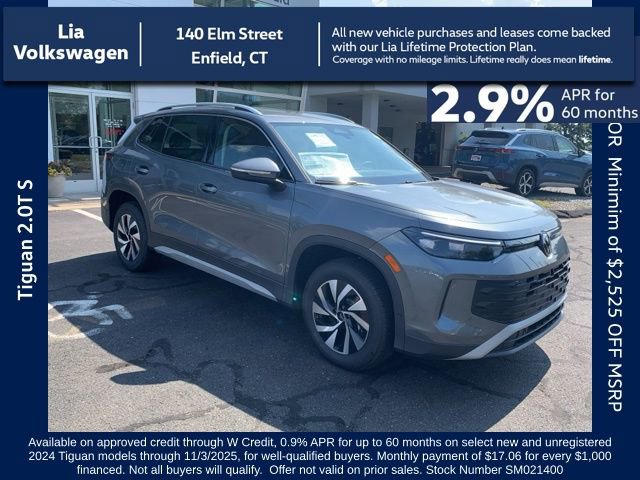 New 2025 Volkswagen Tiguan S image 1