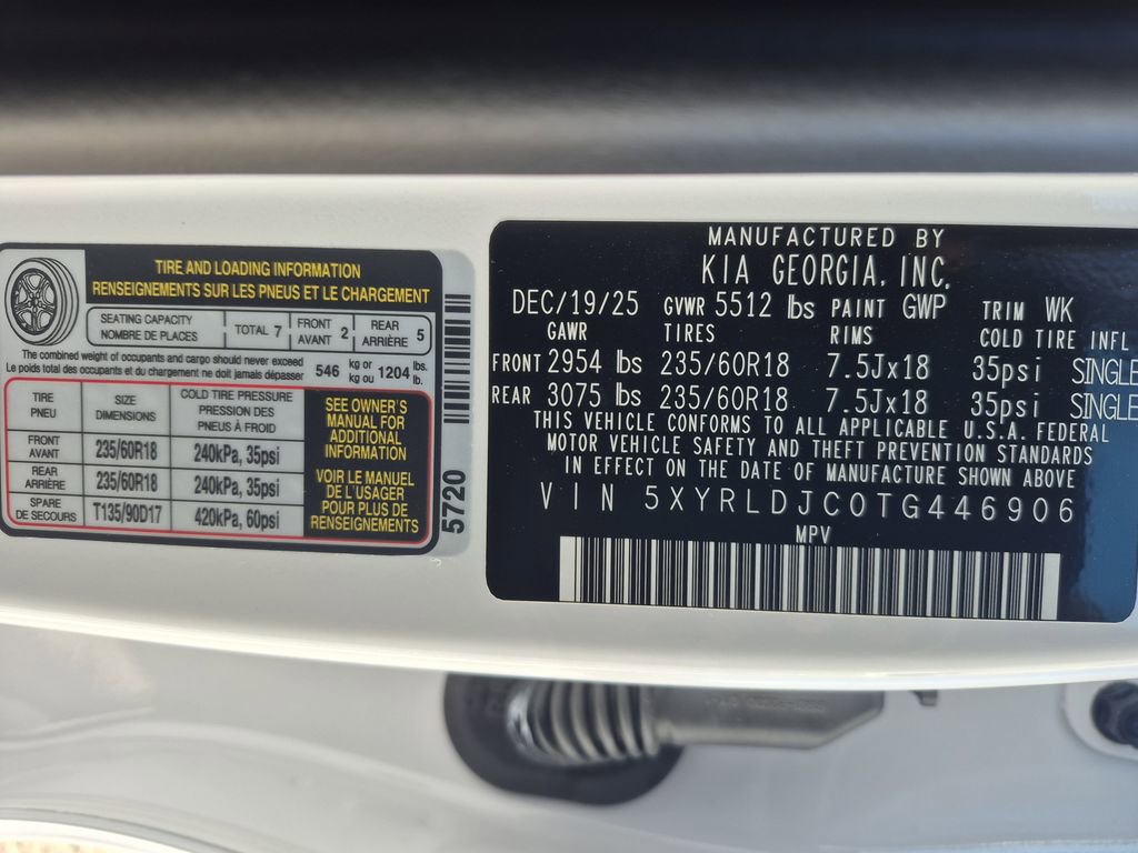 New 2026 Kia Sorento S AWD/4WD image 26