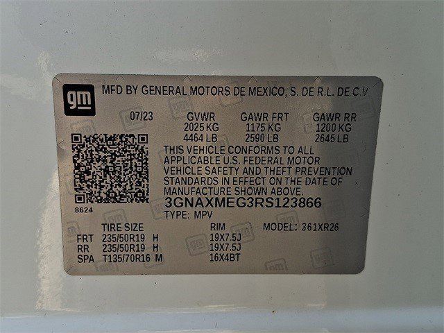 Certified 2024 Chevrolet Equinox RS image 24