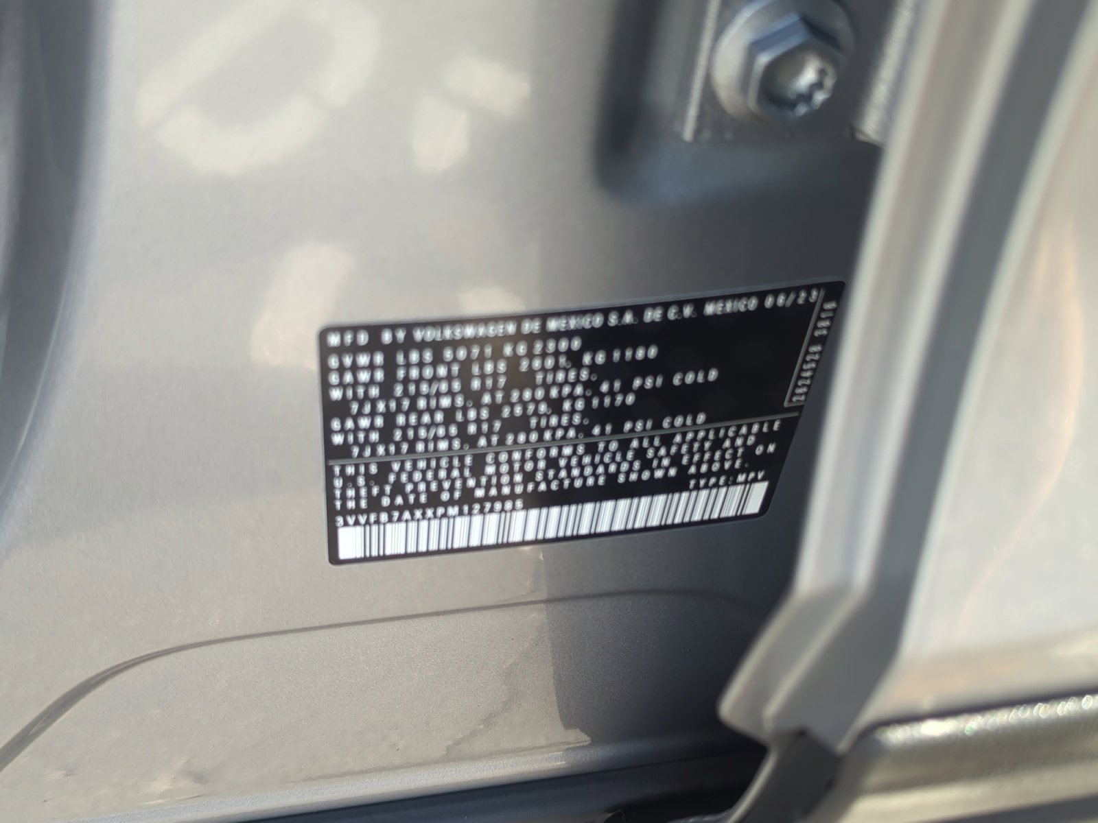 Certified 2023 Volkswagen Tiguan S w/ Driver Assistance Package image 24