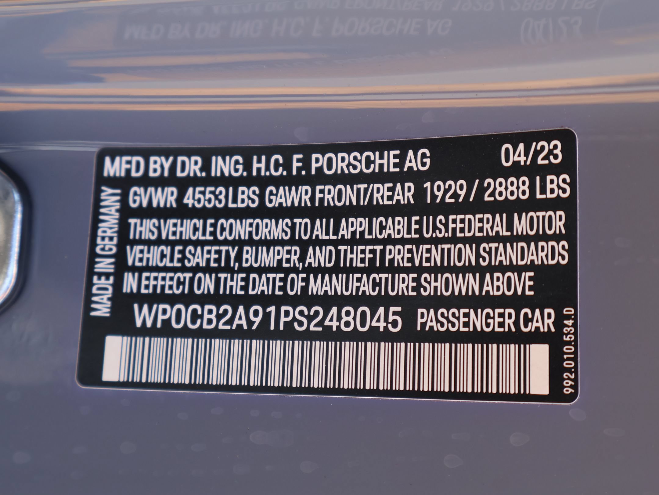 Certified 2023 Porsche 911 Carrera 4 GTS AWD/4WD image 37