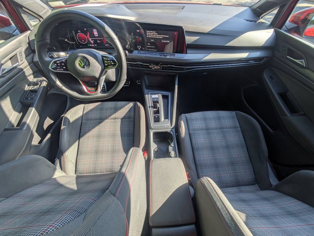Used 2022 Volkswagen GTI SE w/ Black Wheel Package FWD image 14