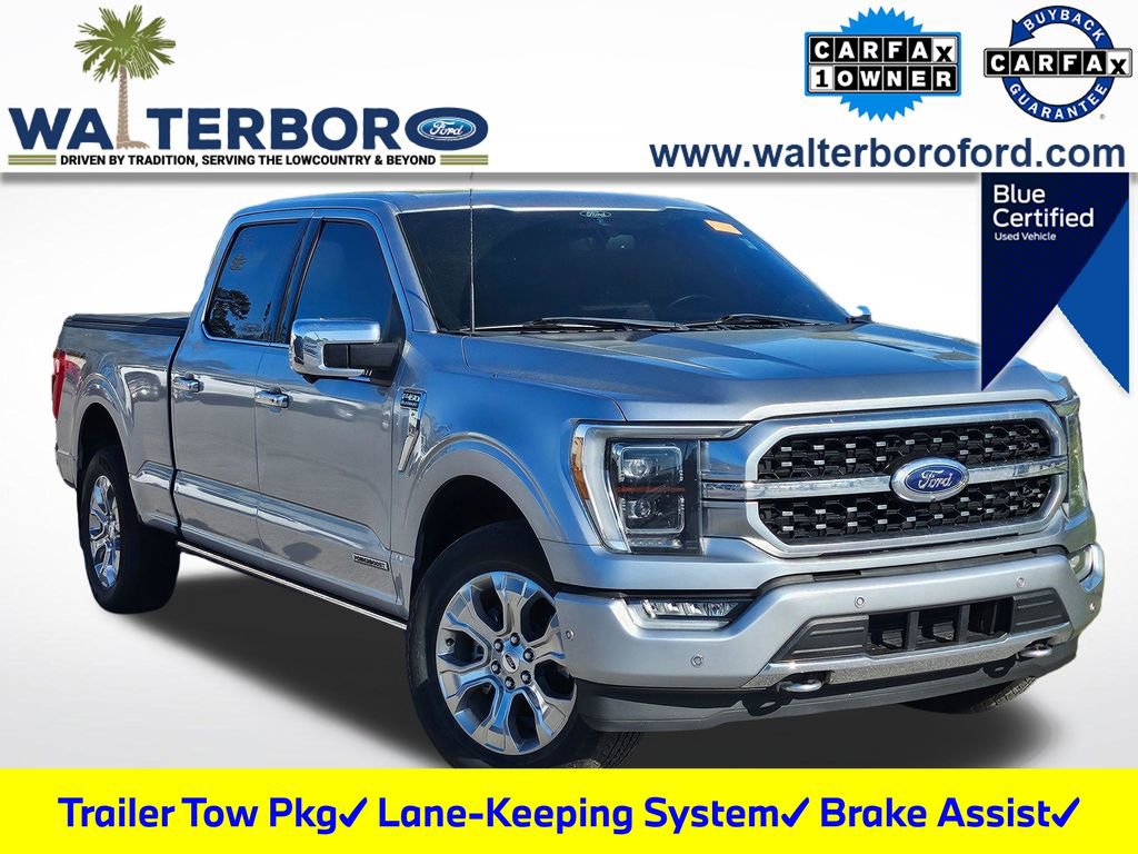 Used 2022 Ford F150 Platinum w/ Equipment Group 701A High image 1