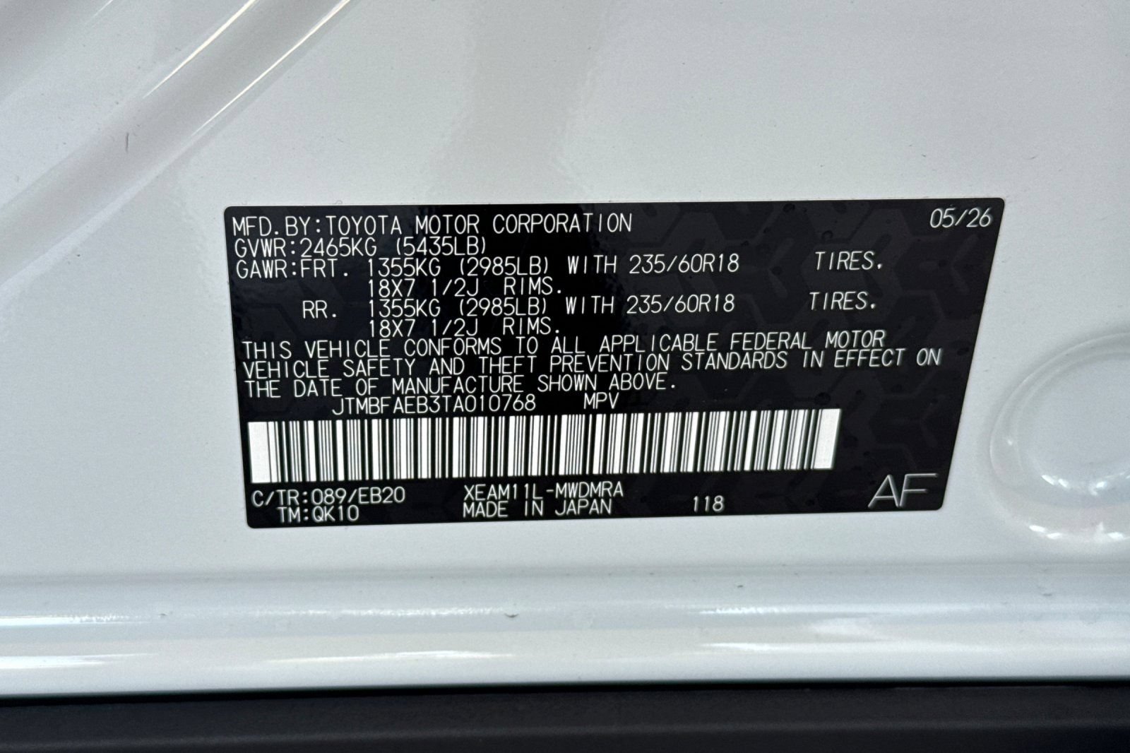 New 2026 Toyota bZ FWD image 34