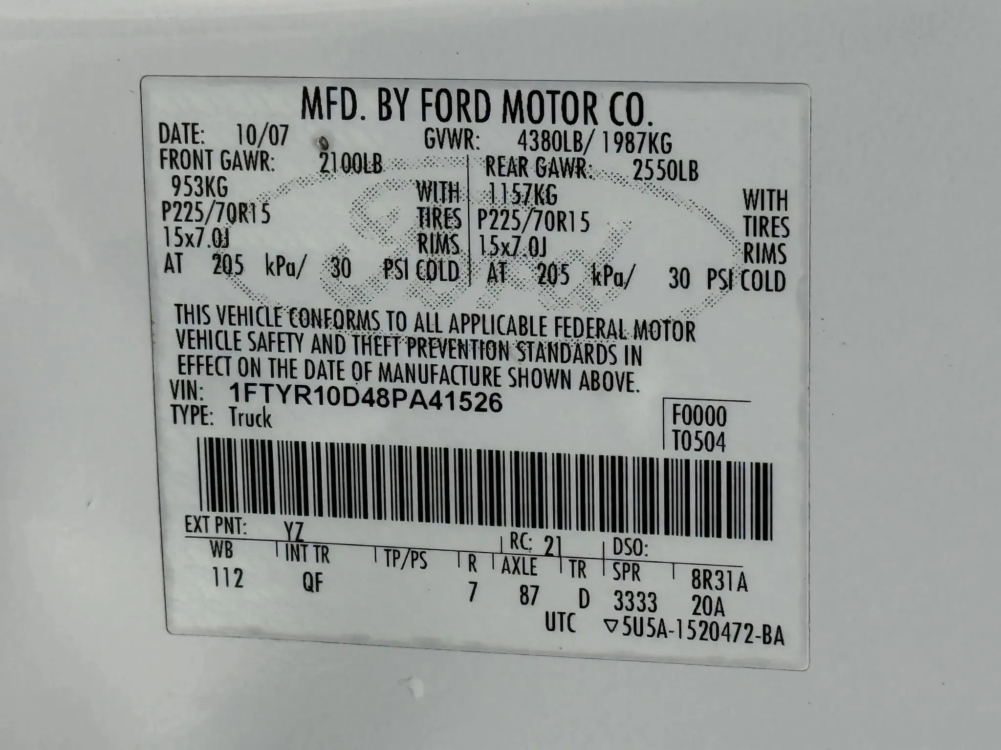 Used 2008 Ford Ranger XL image 24