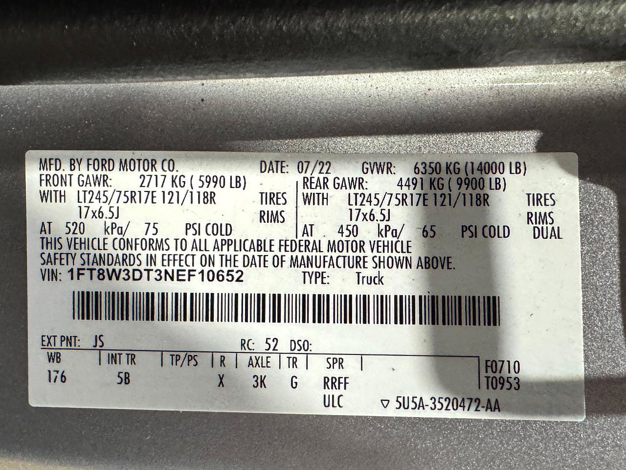 Used 2022 Ford F350 Lariat w/ Lariat Ultimate Package AWD/4WD image 68