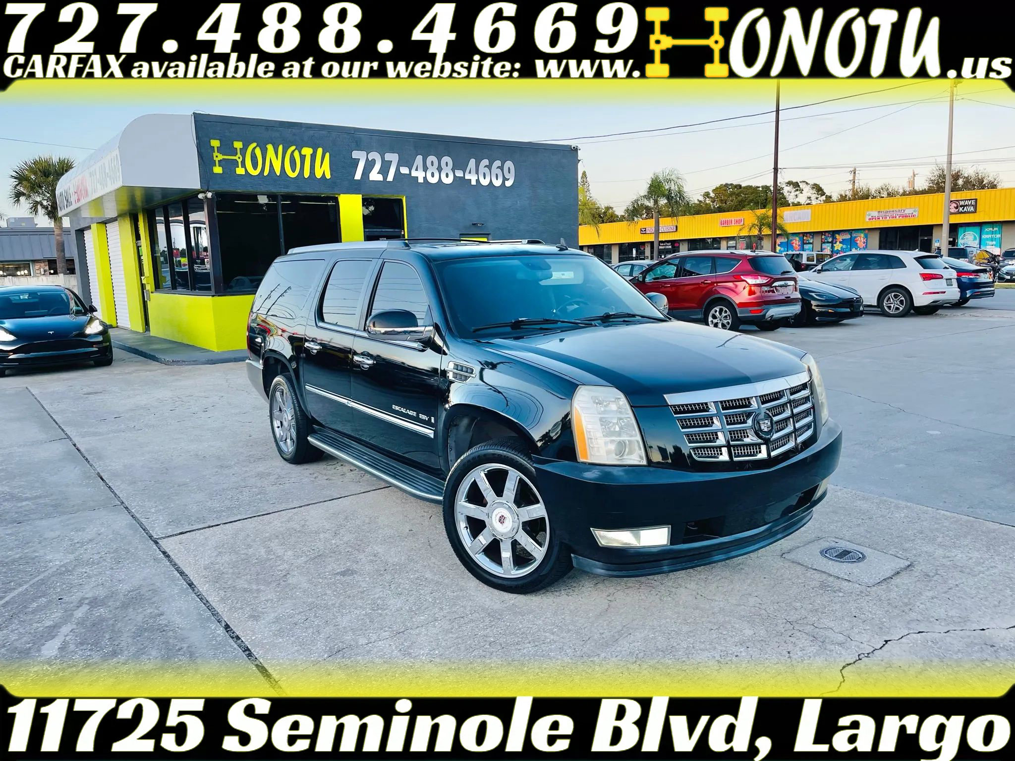 Used 2007 Cadillac Escalade ESV AWD w/ Information Package