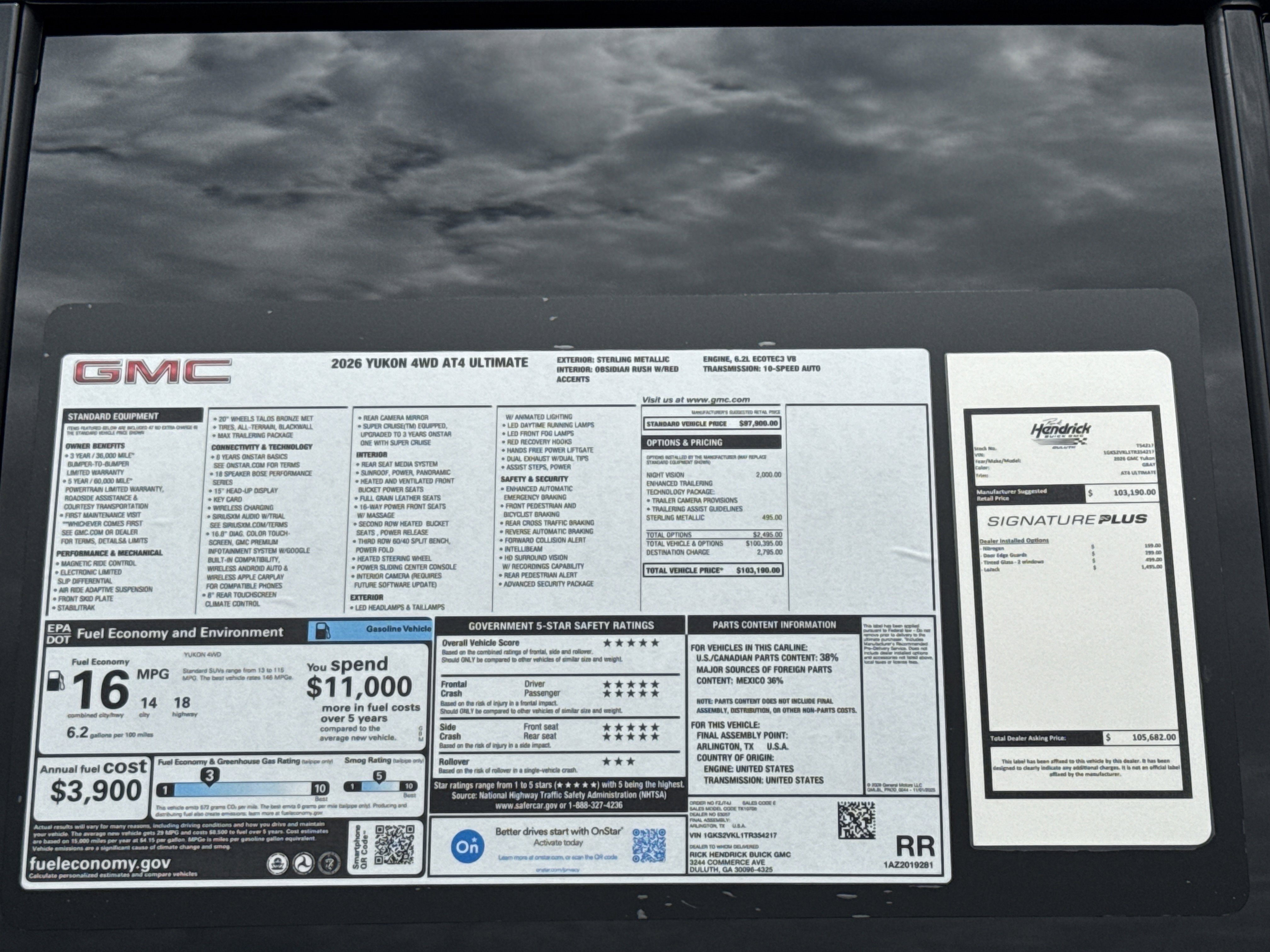New 2026 GMC Yukon AT4 Ultimate AWD/4WD image 43