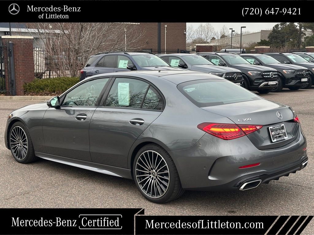 Certified 2025 Mercedes-Benz C 300 4MATIC Sedan image 4